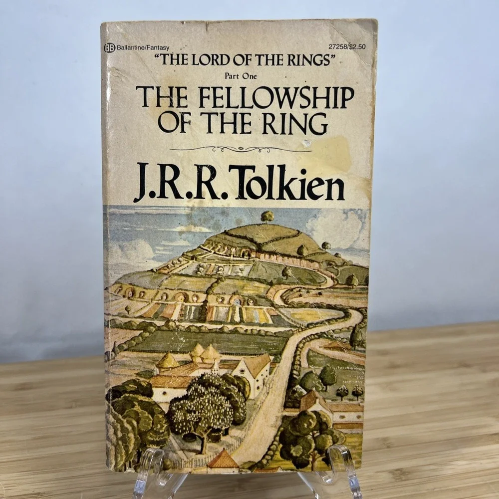 The Fellowship Of The Ring J.R.R. Tolkien Ballantine 1978 VTG Paperback